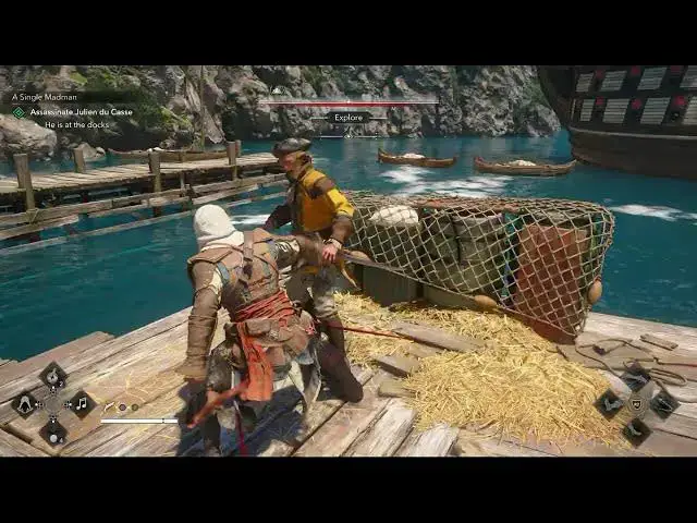 Video thumbnail for Assassin's Creed Black Flag Resynced - A Single Madman: Free The Prisoners | Head To The Docks