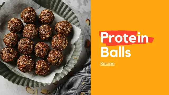 Video thumbnail for Healthy Protein Balls Recipe