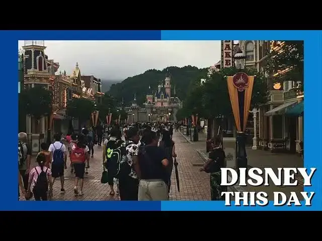 'Video thumbnail for Hong Kong Disneyland | DISNEY THIS DAY | September 12, 2005'