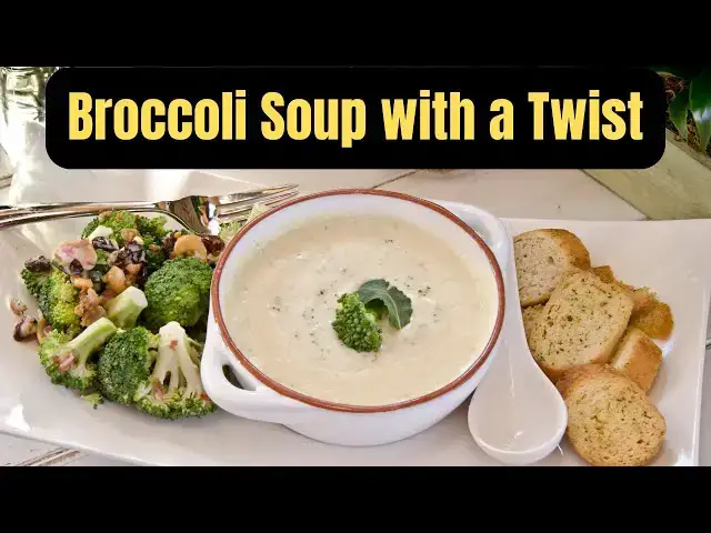 Video thumbnail for Broccoli Soup with a Twist: A Delicious Gluten Free Option