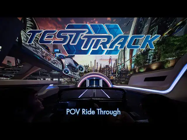 'Video thumbnail for Test Track 3.0 POV Ride Through | EPCOT | Walt Disney World Resort 2025 4K'