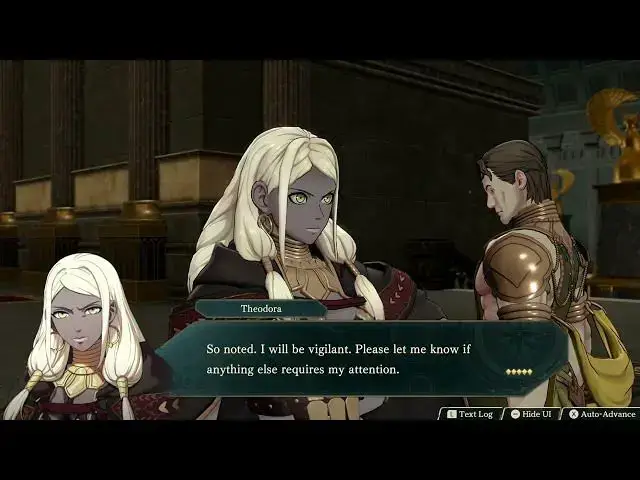 Video thumbnail for Fire Emblem: Fortune's Weave - 1 Theodora's Path Ch 1: 2/2/1446: Meet with Kumos (Sergio Sick, Dyan)