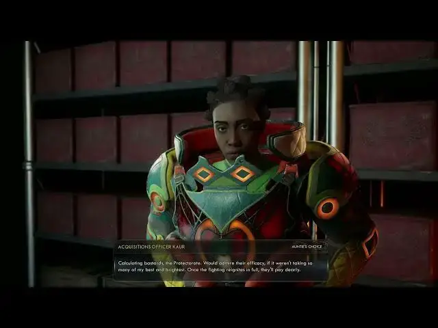 'Video thumbnail for The Outer Worlds 2 - The Saboteur of Paradise: Side with Acquisitions Officer Kaur Dialogue Gameplay'