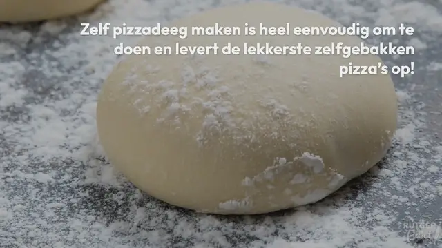Video thumbnail for Zelf pizzadeeg maken – recept