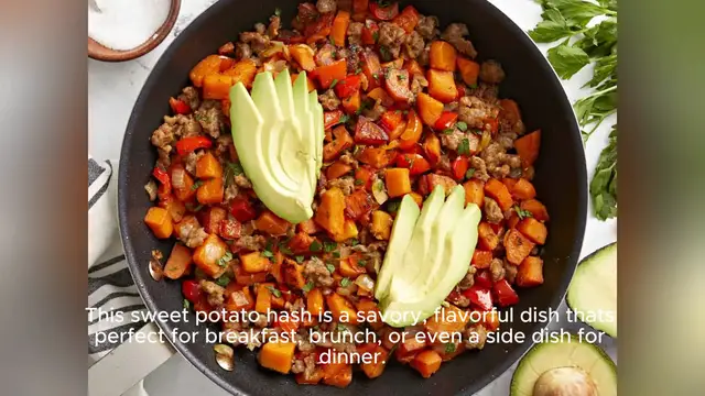 Video thumbnail for sweet potato hash recipe