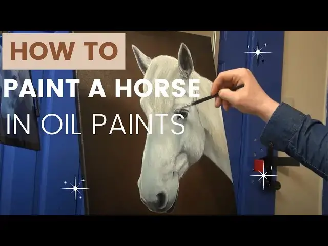 Video thumbnail for How to Paint a Horse Portrait in Oil Paints