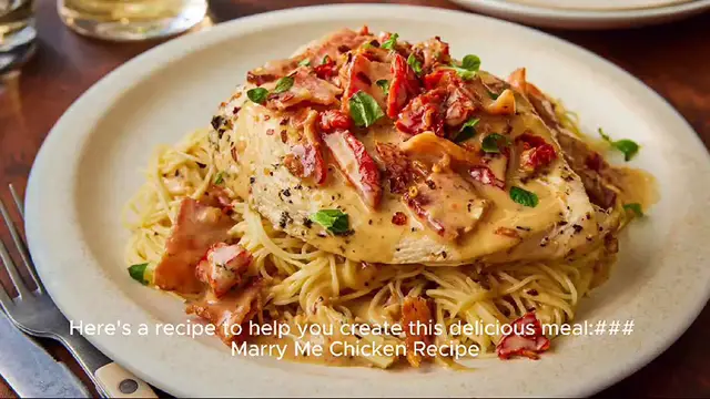 Video thumbnail for marry me chicken recipe