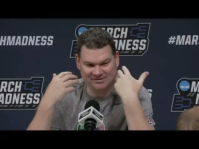 'Video thumbnail for Caleb Love, along with Tommy Lloyd, Tobe Awaka and Anthony Dell'Orso in Arizona press conference'