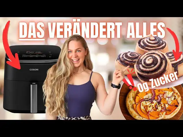 Video thumbnail for Airfryer GEHEIMTIPPS! Die BESTEN Rezepte – GESUND & schnell | Part 2