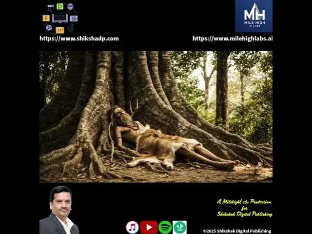 Video thumbnail for 🕉️ Bhaja Govindam - Living under a tree vs. living in luxury. Does it matter ? 🙏