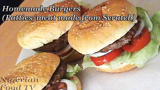 Video thumbnail for Homemade Burger in a Pan (no grill, no oven)