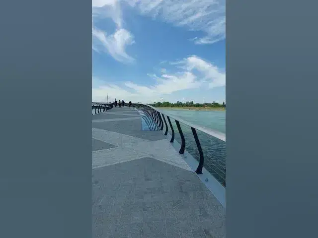 'Video thumbnail for Walking on Spectacular Selfie Bridge at Belgrade Waterfront | Sava Promenade'
