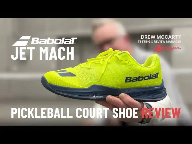 Video thumbnail for Babolat Jet Mach Pickleball Court Shoe Review