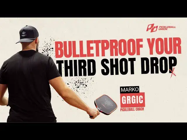 Video thumbnail for How To Hit a Third-Shot Drop In Pickleball