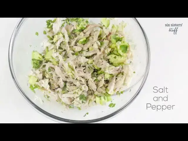 'Video thumbnail for Avocado Chicken Salad Sandwich'