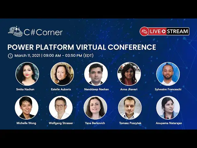 Video thumbnail for Power Platform Virtual Conference - Day 3 (March 11)
