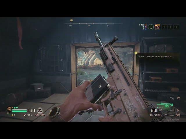 Video thumbnail for John Carpenter's Toxic Commando - Leon's Base: Customize: HAMR-17 | Samurai Sword | Outfits