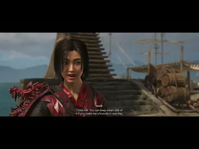 Video thumbnail for Assassin's Creed Shadows - Dress For Success: Acquire a Kosode: Retrieve The Silks | Choose Black