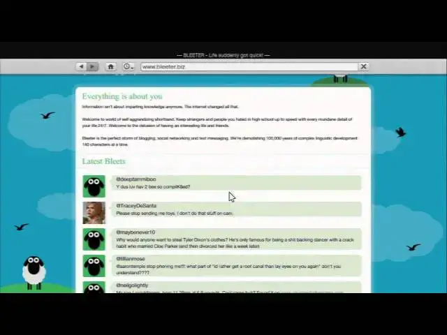 Video thumbnail for Grand Theft Auto V - Bleeter . Com (Twitter) Easter Egg Barry For Weed & Tracy De Santa PS3