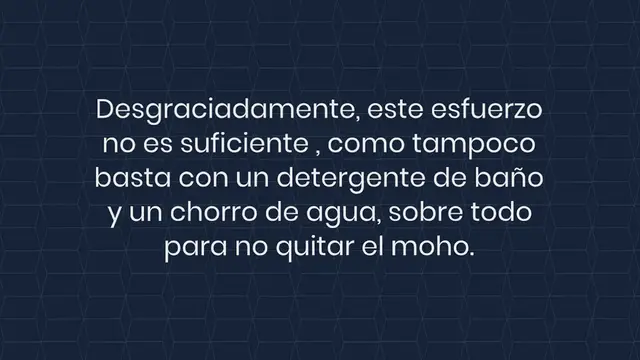 Video thumbnail for Plato de ducha con moho, cómo solucionarlo: solo vierte esto