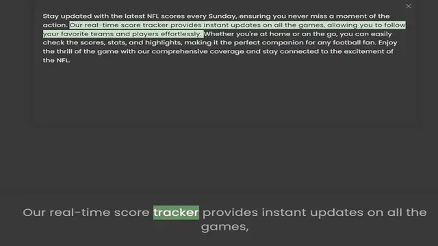 Video thumbnail for action. Our real-time score tracker provides instant updates on all the games, allowing you to follow your favorite teams and players effortlessly. Whether you're at home or on the go, you can easily check the scores, stats, and highlight