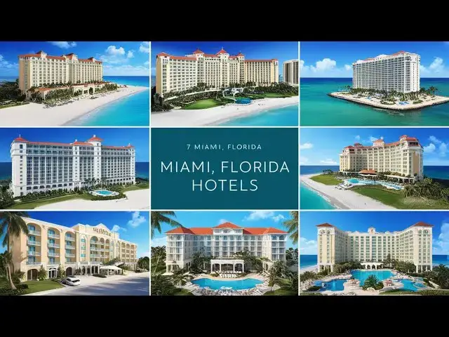 Video thumbnail for 7 Best Hotels in Miami, FL: Luxury, Comfort, and Style by the Beach