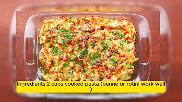 Video thumbnail for Baked Chicken Alfredo_ A Family Favorite