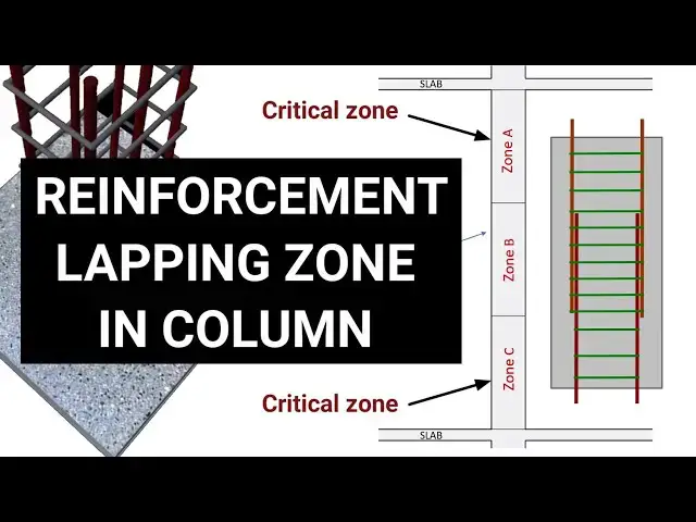 Video thumbnail for Reinforcement Lapping zone in columns | Basic rule for lapping length in columns | Civil Tutor #BBS