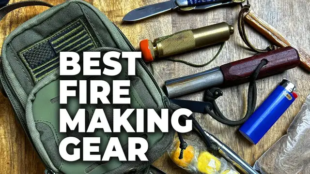 Video thumbnail for Best Bushcraft & Survival Fire Starting Tools | My Fire Making Kit