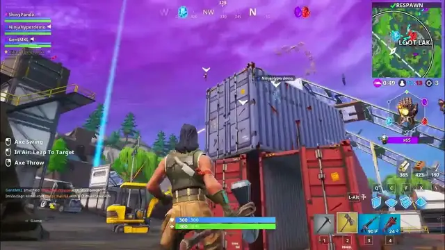 Video thumbnail for Fortnite X Avengers Event    Free To Use Gameplay 60 FPS