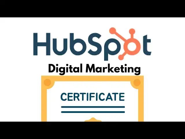 Video thumbnail for Achieving Excellence with HubSpot Digital Marketing Certification
