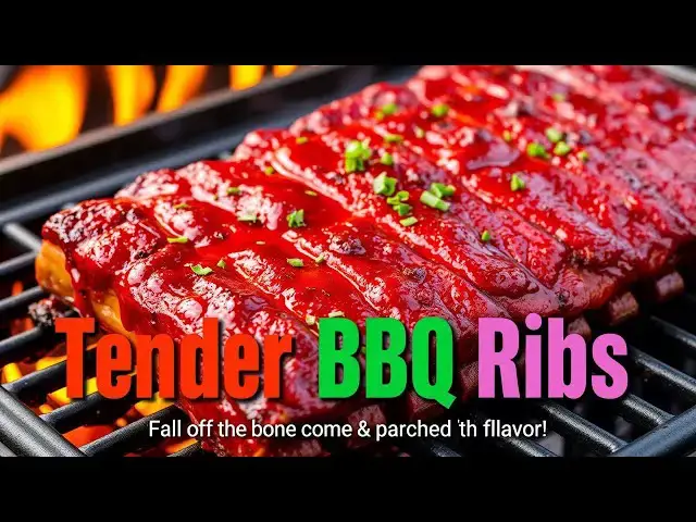 'Video thumbnail for 🍖 “Tender BBQ Ribs — Fall Off the Bone & Packed with Flavor'