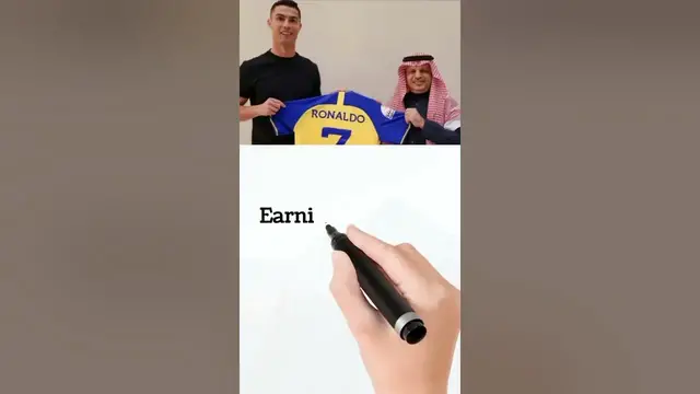 Video thumbnail for See How Much Ronaldo Earns Per Minute at Al Nassr FC #ronaldo #alnassr #christianoronaldo