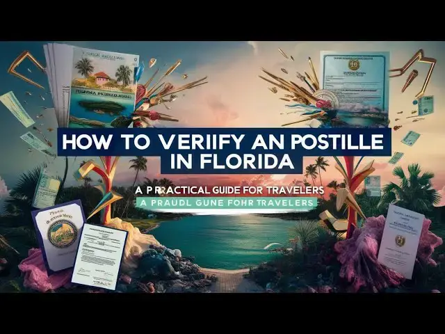 Video thumbnail for Cómo Verificar una Apostilla en Florida: Guía Práctica para Viajeros