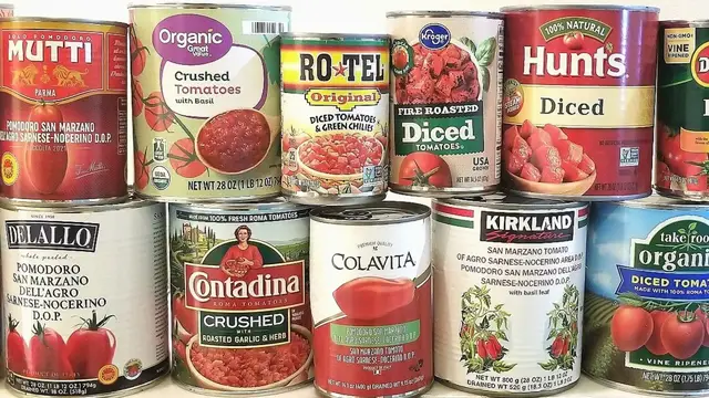 'Video thumbnail for 16 Canned Tomato Brands, Ranked Worst To Best'