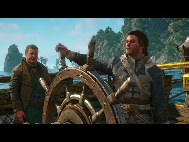 Video thumbnail for Assassin's Creed Black Flag Resynched - Sequence 1: Sail Out of The Bay | Talk with Stede Bonnet