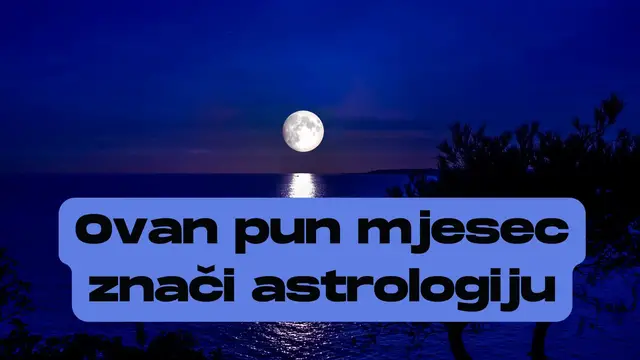 Video thumbnail for Ovan pun mjesec znači astrologiju