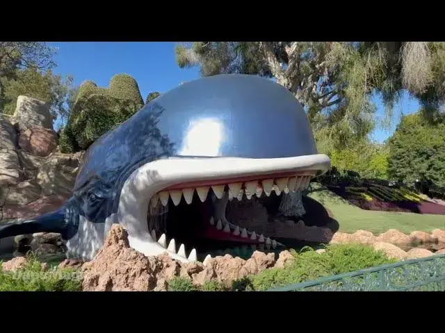 'Video thumbnail for Walls Come Down From Around Storybook Land Canal Boats at Disneyland 4K'