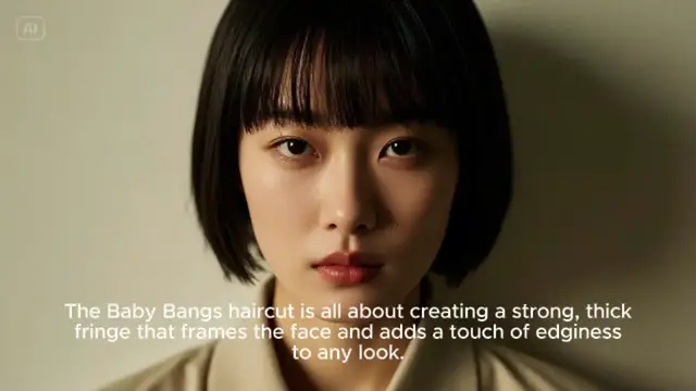 Video thumbnail for Baby Bangs haircut