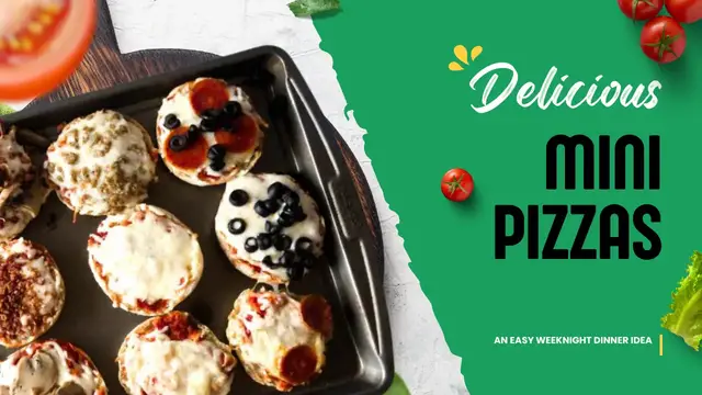 'Video thumbnail for Delicious English Muffin Mini Pizzas | Quick and Easy Recipe'