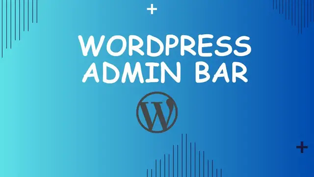 'Video thumbnail for How to Use WordPress Admin Bar'