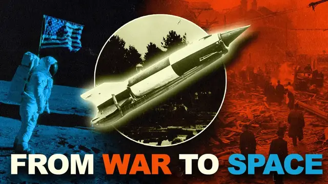 'Video thumbnail for The German WWII Superweapon That Launched America's Space Program'