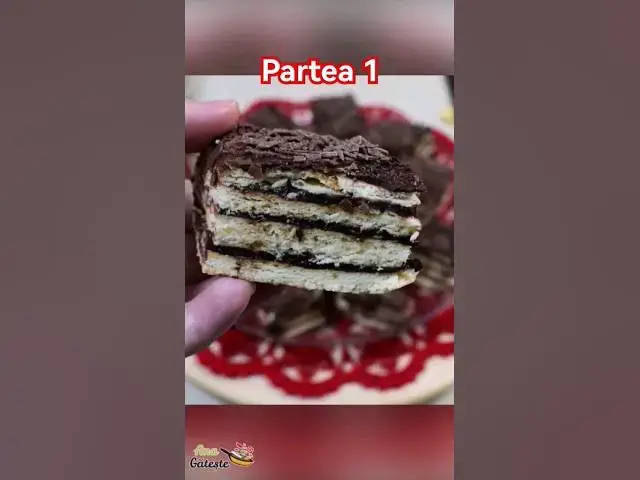 'Video thumbnail for Prăjitură cu foi și cremă de ciocolată fiartă - Partea 1'