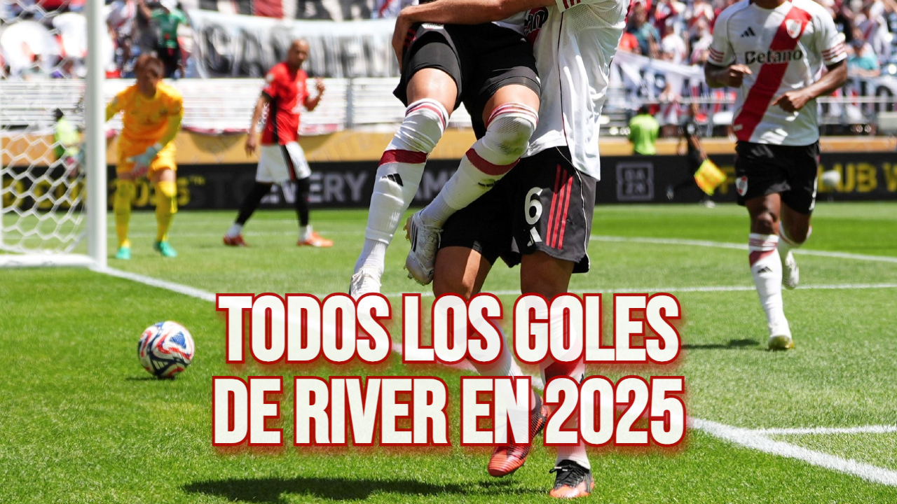 Video thumbnail for Todos los goles de River en 2025