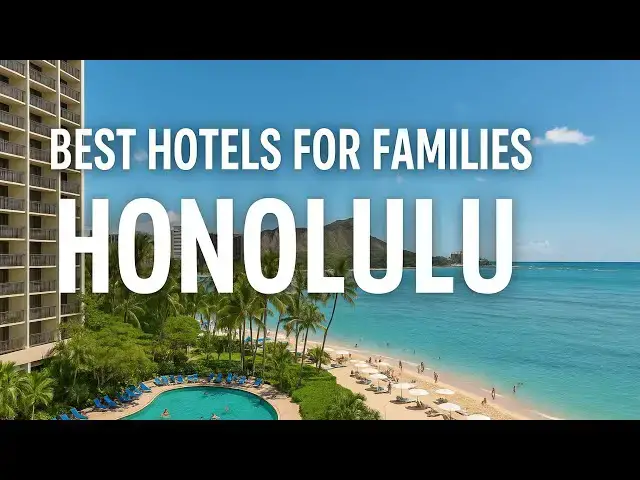 Video thumbnail for Best hotels for families Honolulu: Perfect for Kids, Parents & Beach Days