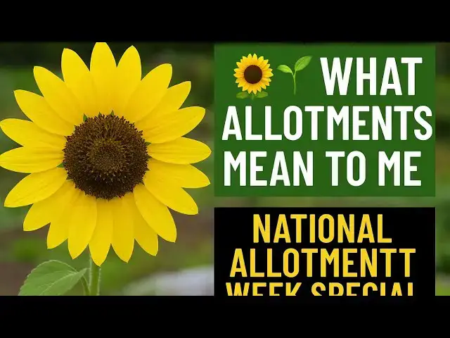'Video thumbnail for ๐ป๐ฑ What Allotments Mean to Me | National Allotment Week Special'