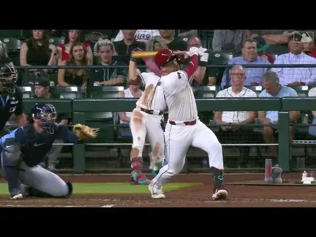 'Video thumbnail for Tim Tawa SMACKS a Solo Home Run! | 4th HR of 2025 | Arizona Diamondbacks | 04/24/2025'