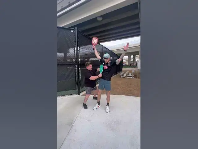 Video thumbnail for It’s about time we upgraded our Pickleball celebrations 📈🏓