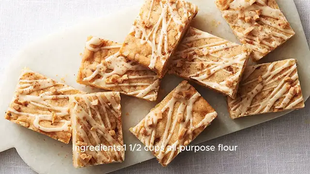 Video thumbnail for Eggnog Cheesecake Bars