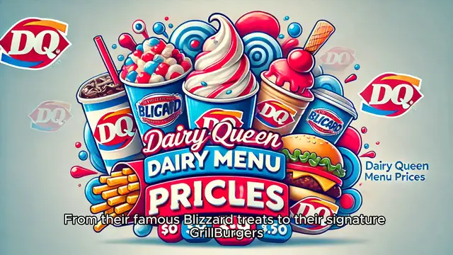 'Video thumbnail for Dairy Queen Menu Prices'